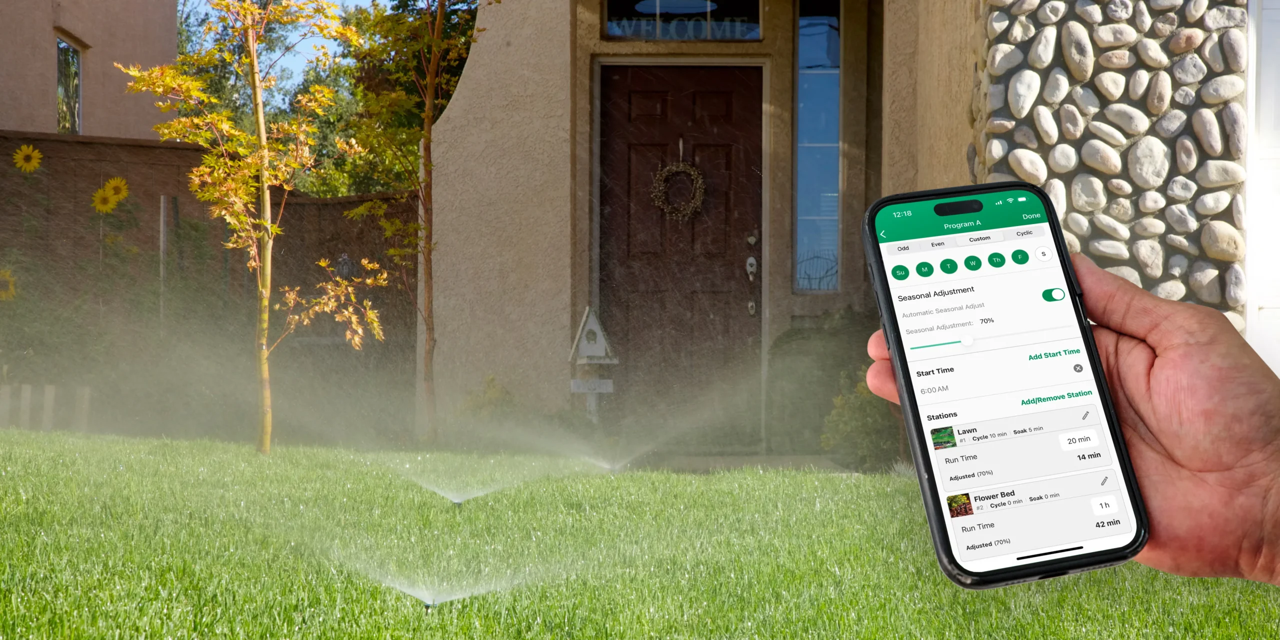 انظمة ري ذكية في دبي