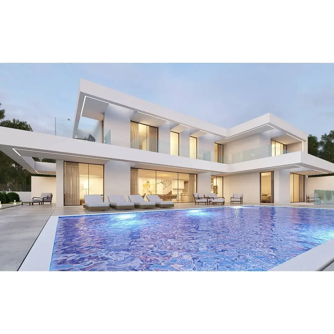 إضاءة لاندسكيب خارجية في أبوظبي 