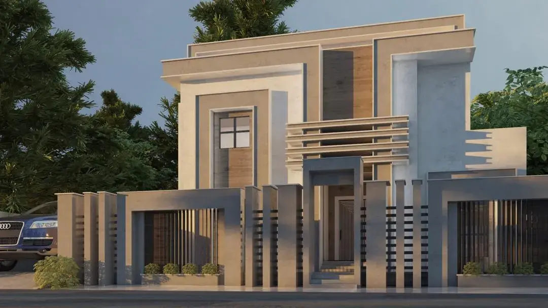 تصميم فلل حديثة في العين